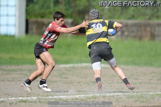 2015-05-10 Rugby Union Milano-Rugby Rho 1902